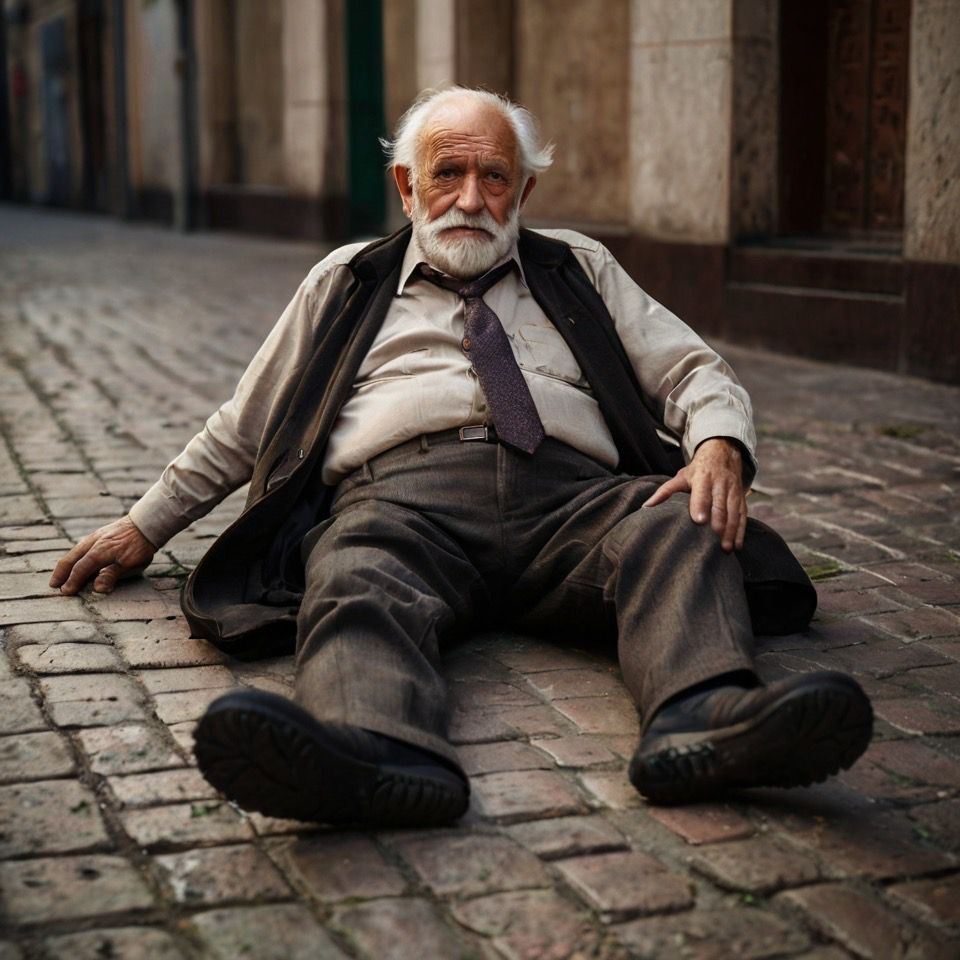 جلوگیری از زمین خوردن سالمند